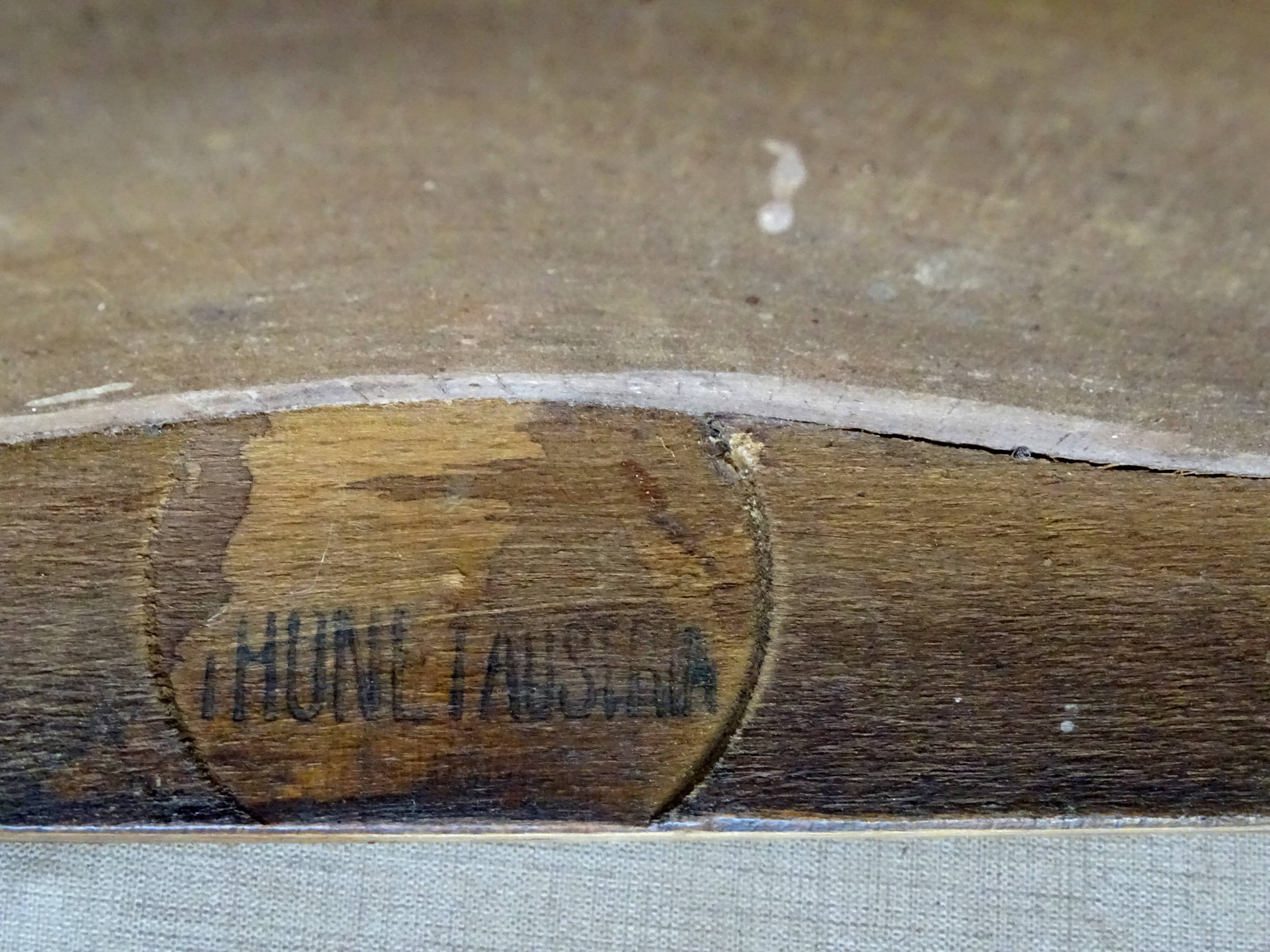 Thonet office chair No. 6150 from 1911, saddle seat - Bentwood -