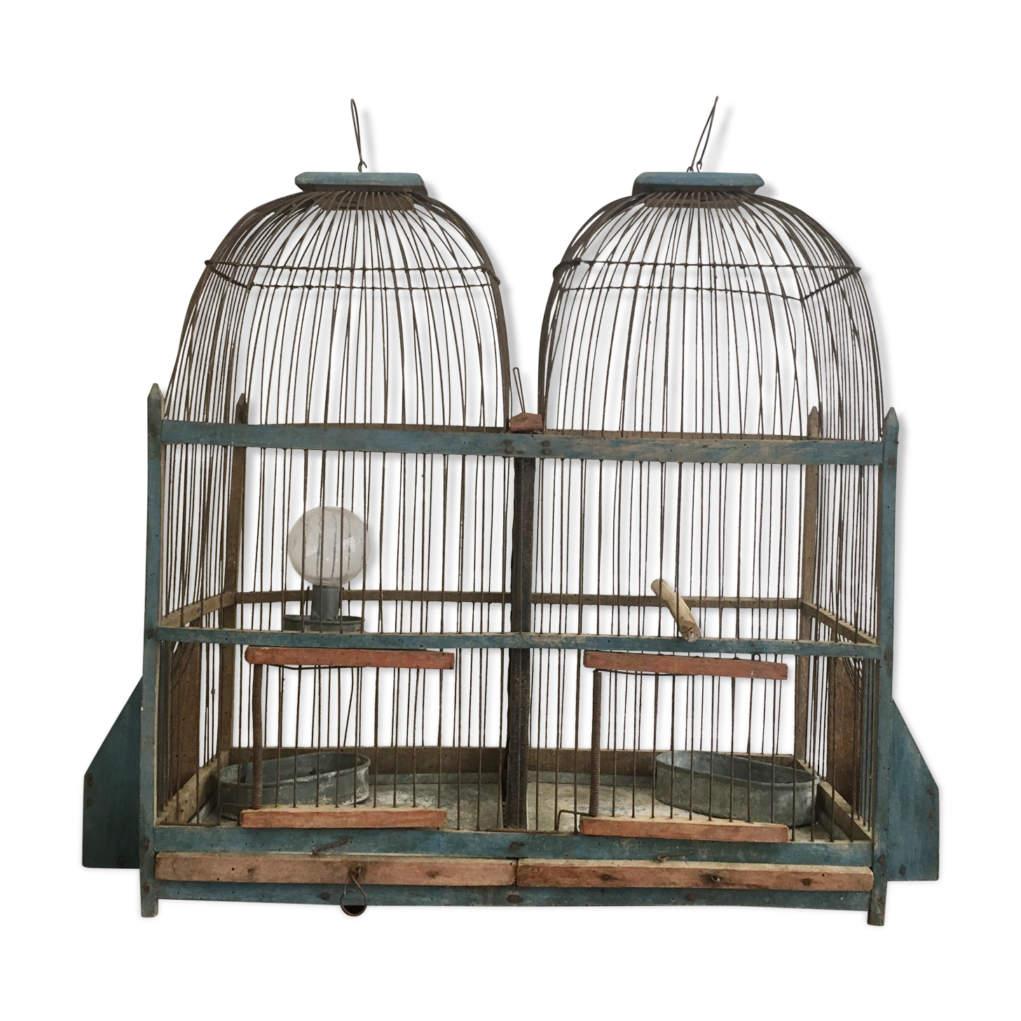Double bird cage