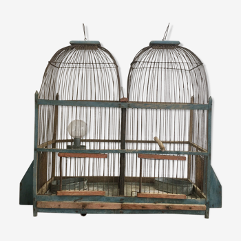 Cage à oiseaux double