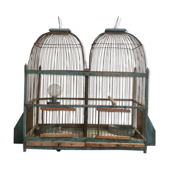 Double bird cage