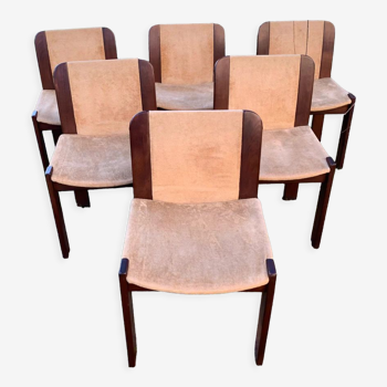 Série de 6 chaises style scandinave années 70