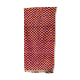 Tapis Damier Marocain 116 x 255 cm