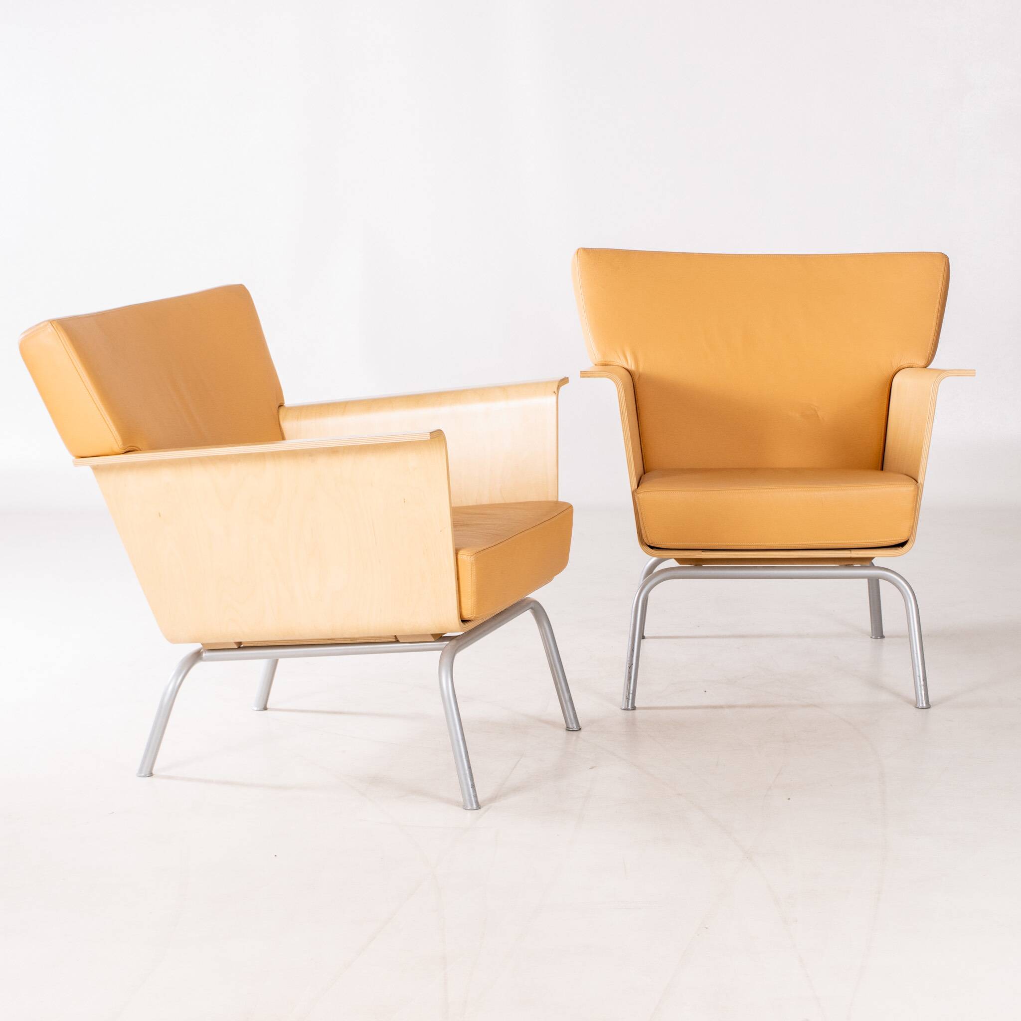 Pair of armchairs by Johansen Design Sweden