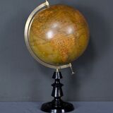 Terrestrial globe signed J. Forest – Late 19th century