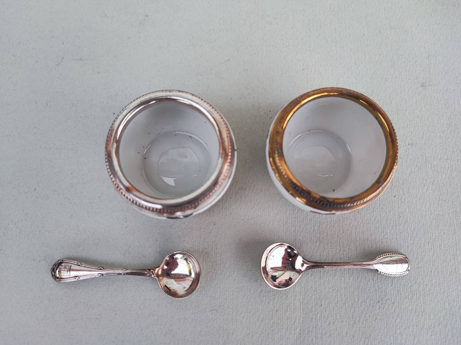 Limoges salt and pepper set