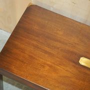 Kennedy military campaign desk Harrods in hardwood