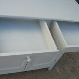 Paris buffet wood painted