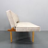 1960s Miroslav Navratil Convertible Restored Daybed Sofa, Czechoslovakia