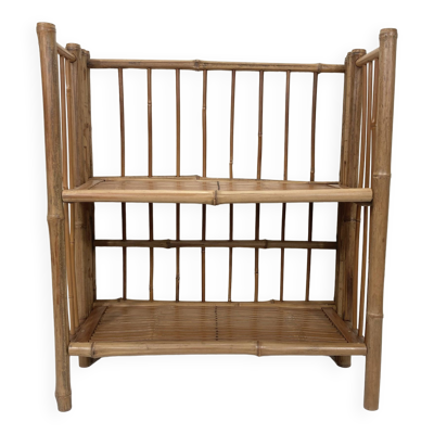 Étagère en bambou pliable