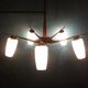 Chandelier suspension "Star" 1950s