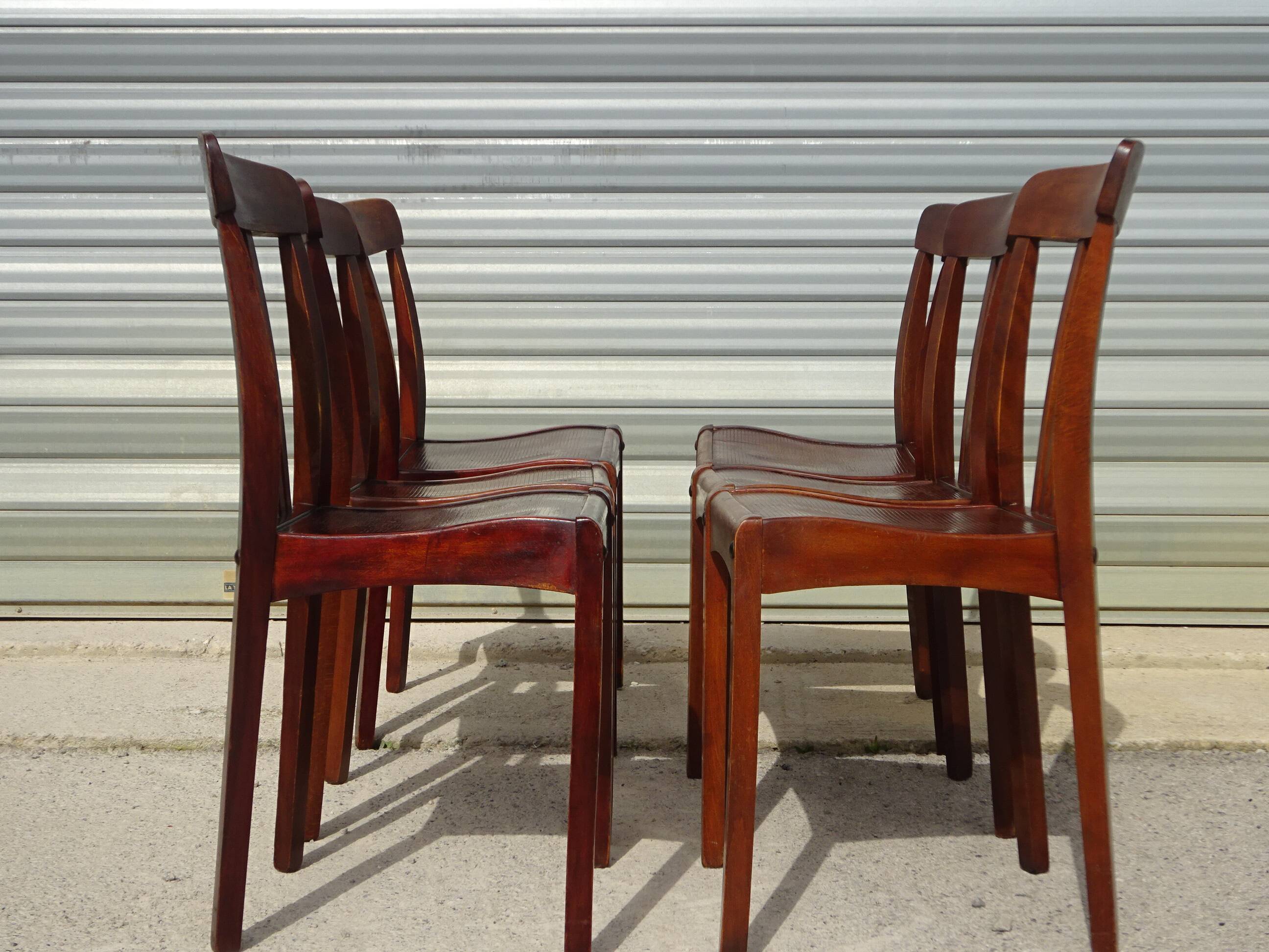 Vintage Stella bistro chairs, 1930s, set of 6