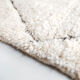 Moroccan Berber carpet Beni ouarain ecru with black diamonds engraved 295x198cm