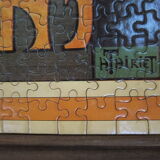 Art Nouveau puzzle Exhibition of white Monday, January 31 clichy Henry Thiriet