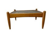 Vintage brutalist coffee table / Eric Merthen coffee table