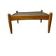 Vintage brutalist coffee table / Eric Merthen coffee table