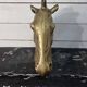 Tête de cheval en bronze milieu XXème
