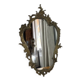 Louis XV style bronze mirror