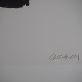Pierre SOULAGES: Lithograph n 29, 1972 - Original signed poster