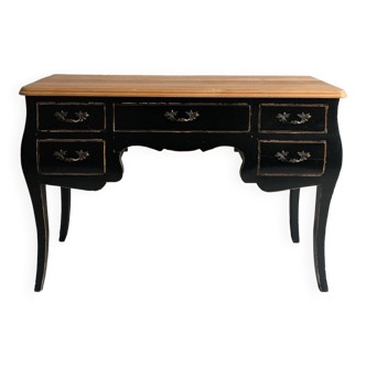 Mango wood console