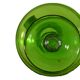 Italian green carafe Artistiche crystal.