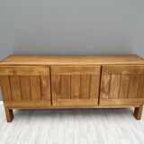 Sideboard in solid elm, Maison Regain  70