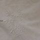 Old sheet with beautiful embroideries