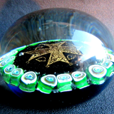 Murano Glass Sulfide The Maltese cross