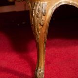 1950s Italian commodity in painted and gilded wood