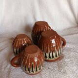 Stoneware mugs