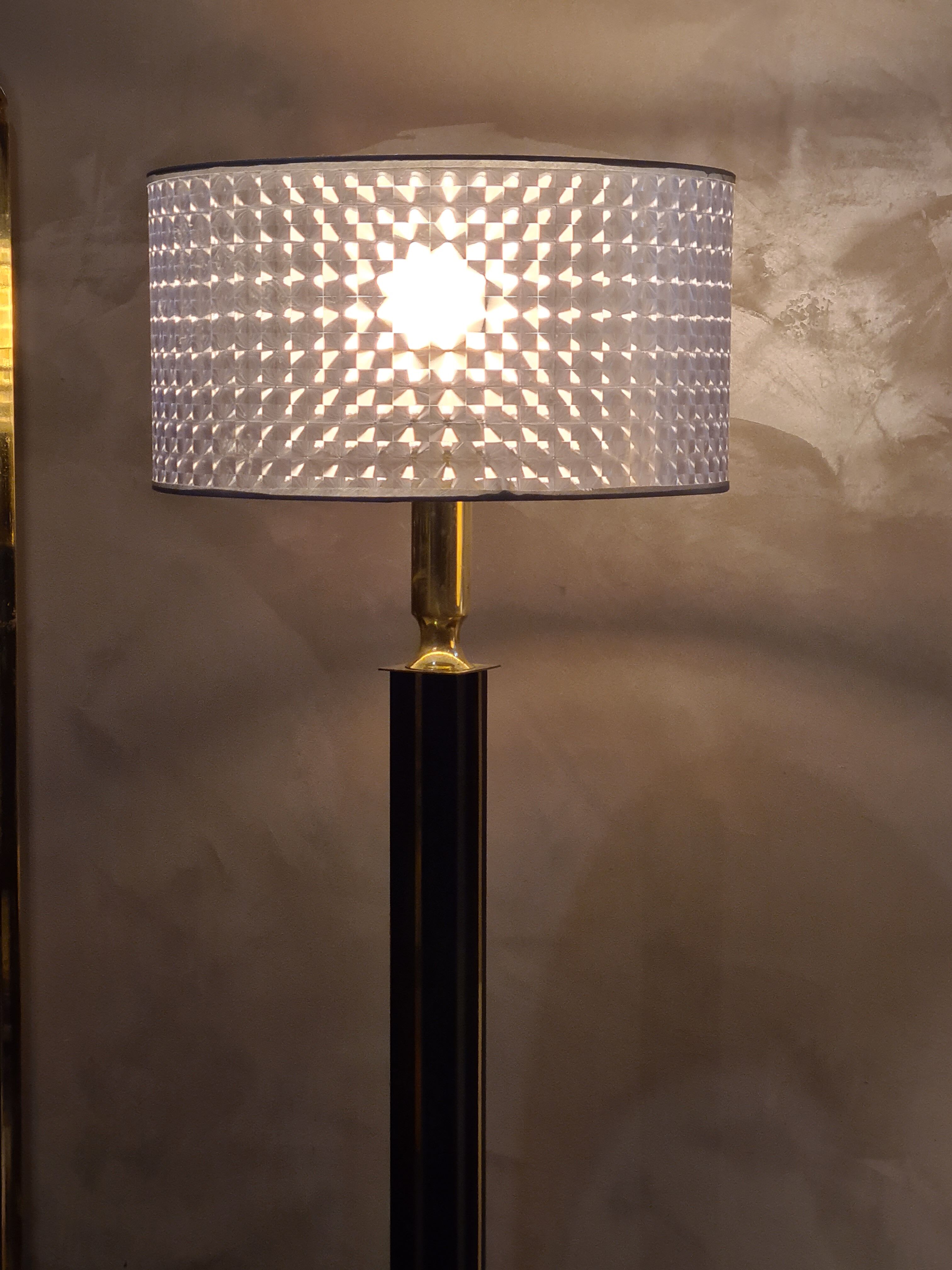 Modernist floor lamp 1970 luxury