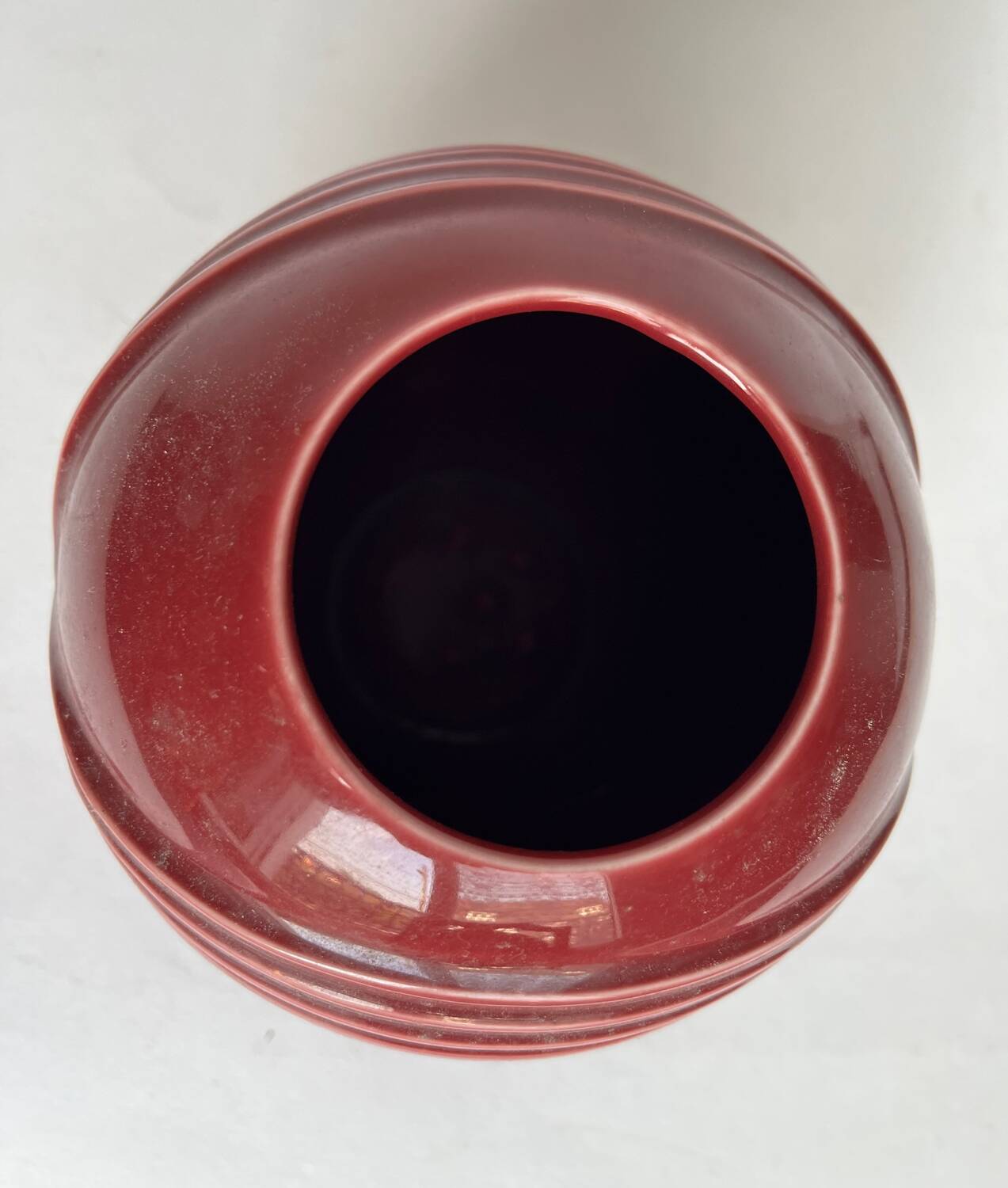 Vase boule art déco