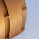 Hans-Agne Jakobsson wall lamp in pine veneer V155 - Sweden, 1960s