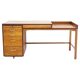 Bureau danois en bois de teck et de chêne