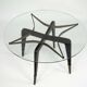 Rare mid-century round coffee table by Paolo Buffa, Italy, 1950s.