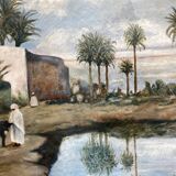 Orientalist painting early 20th century