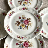 5 dessert plates Orchies Moulin des Loups