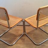Paire de chaises Marcel Breuer Cesca B32