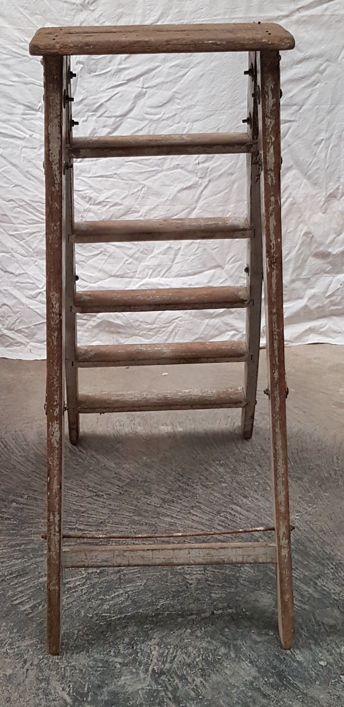 Escabeau de peintre en bois, pliante