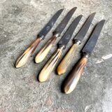 5 TD Paris horn and forged steel knives