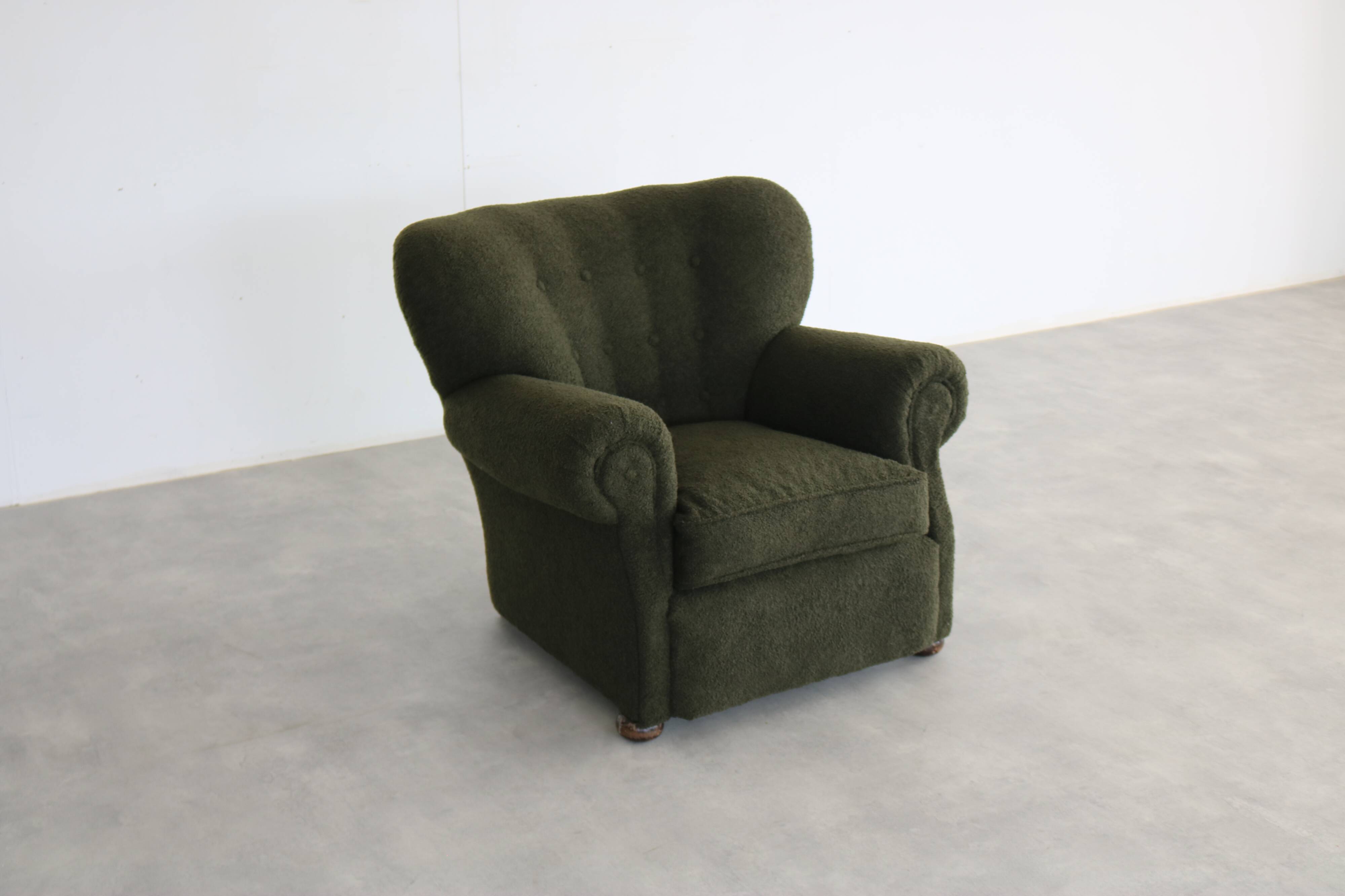 fauteuil vintage | années 1950 | Fritz Hansen | Danemark