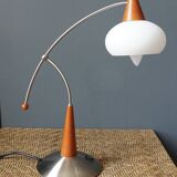 Designer wooden table lamp - Italy
