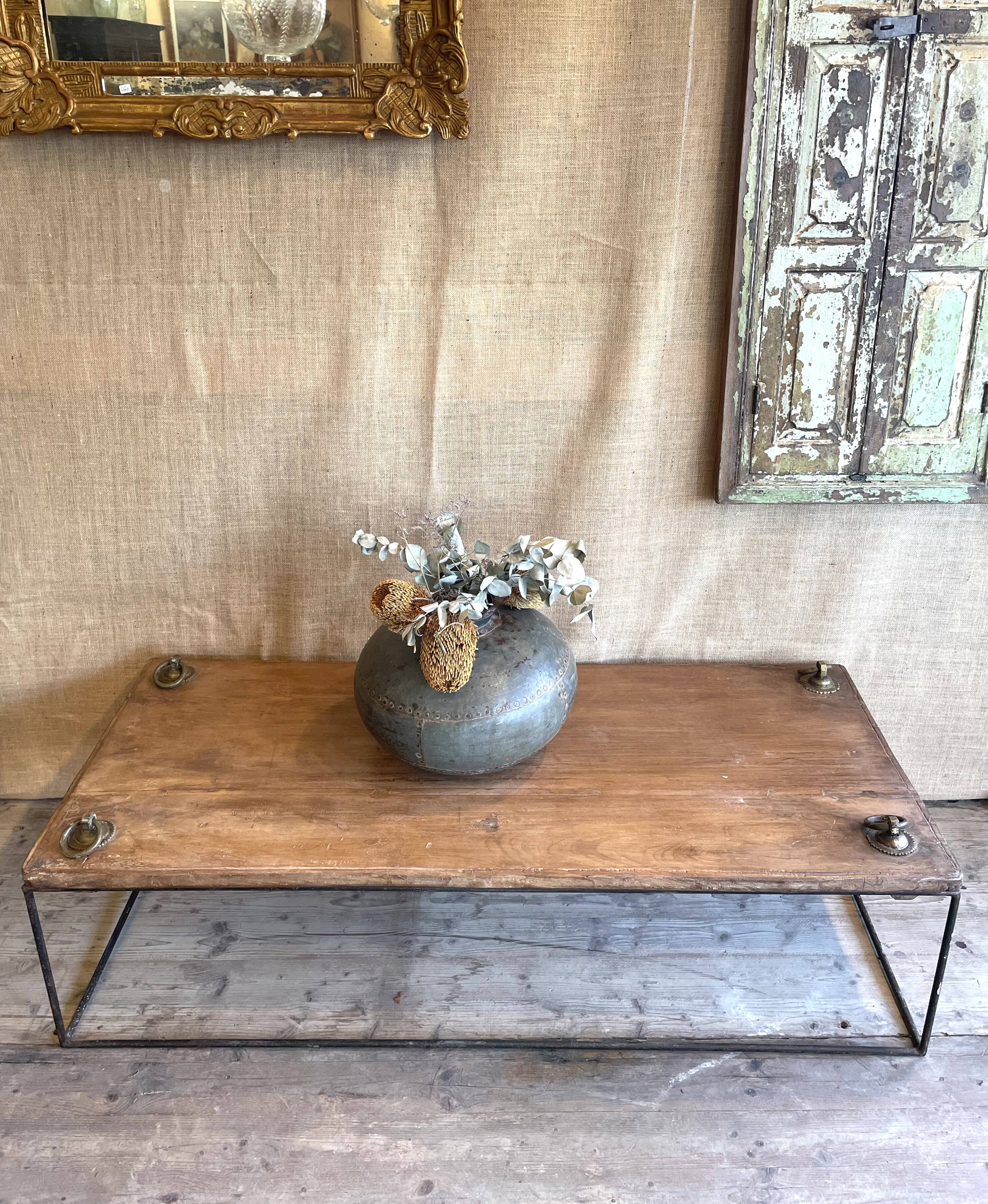 Indian wooden coffee table