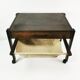 Modernist, mobile side table, Denmark, 1960s