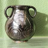 Glazed terracotta vase, 1950s