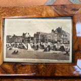 Set of 4 old postcard frames