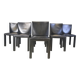 Arcadia dining chairs by Paolo Piva for B&B Italia set of 6