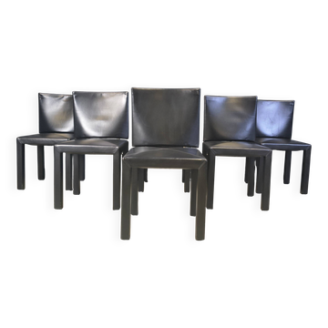 Arcadia dining chairs by Paolo Piva for B&B Italia set of 6