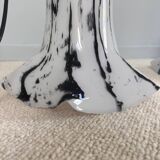 Glass pendant lights by Peill & Putzler, Petunia model 1970