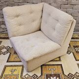 Vintage 1970s corner armchair