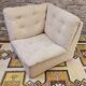 Vintage 1970s corner armchair
